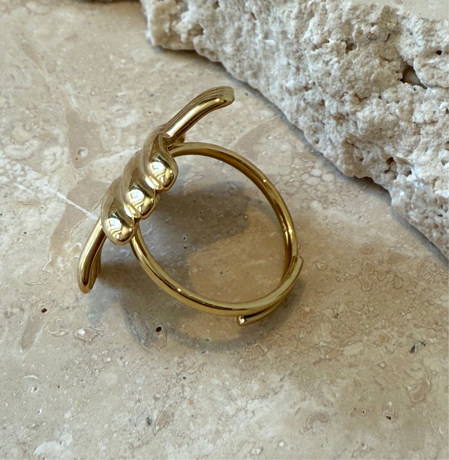 Ring Woven gold