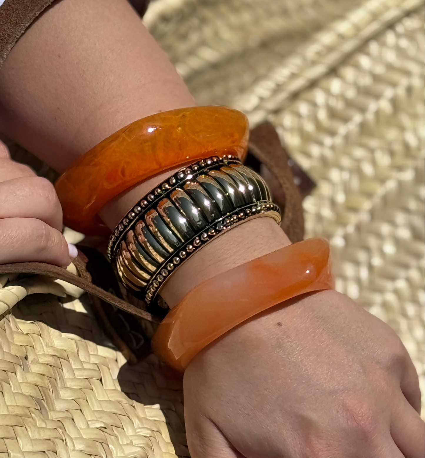 Bracelet blush oranje