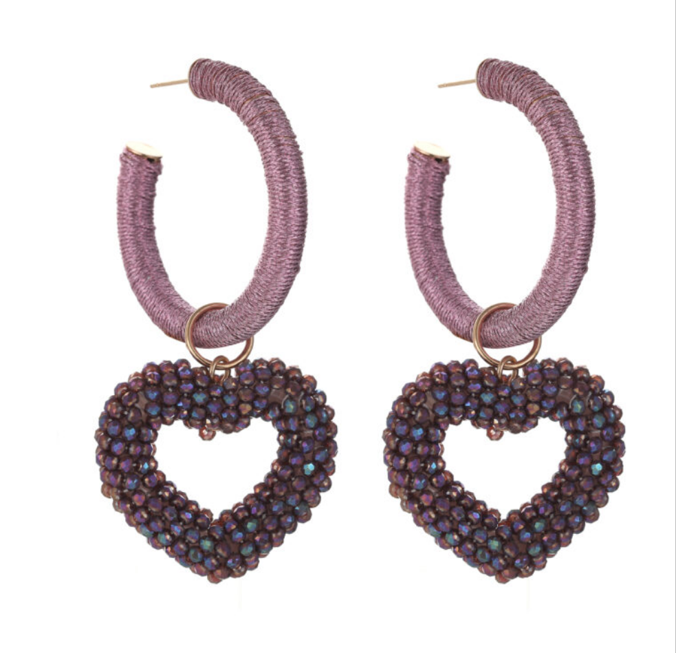 Earring sweet heart