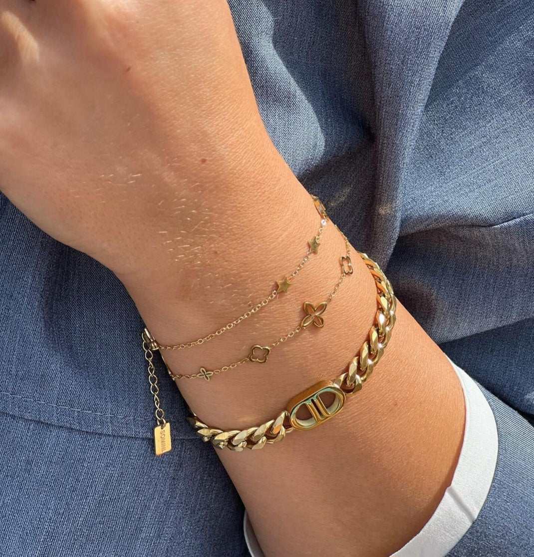 Bracelet Klaver open