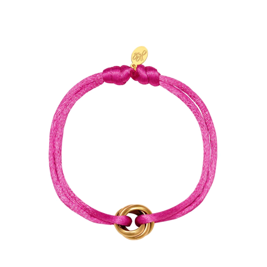 Bracelet knot fuchsia