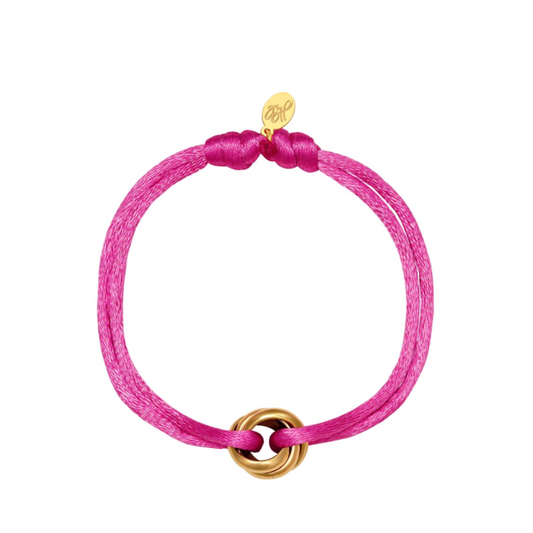 Bracelet knot fuchsia