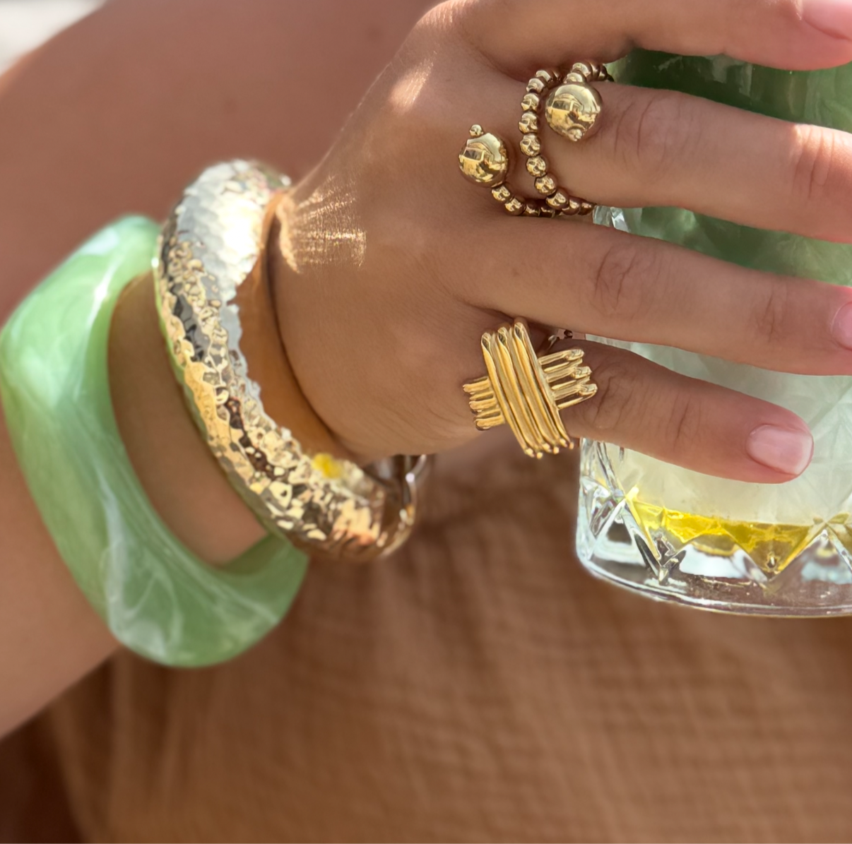 Ring Woven gold