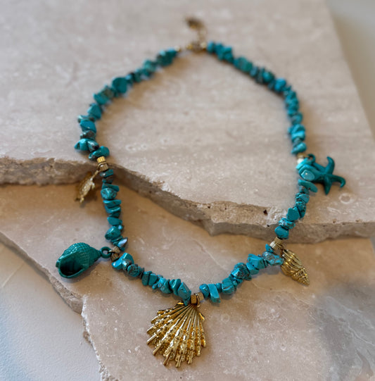 Necklace Ocean turquoise