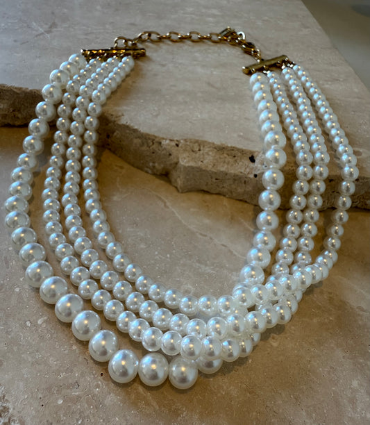 Necklace pearls