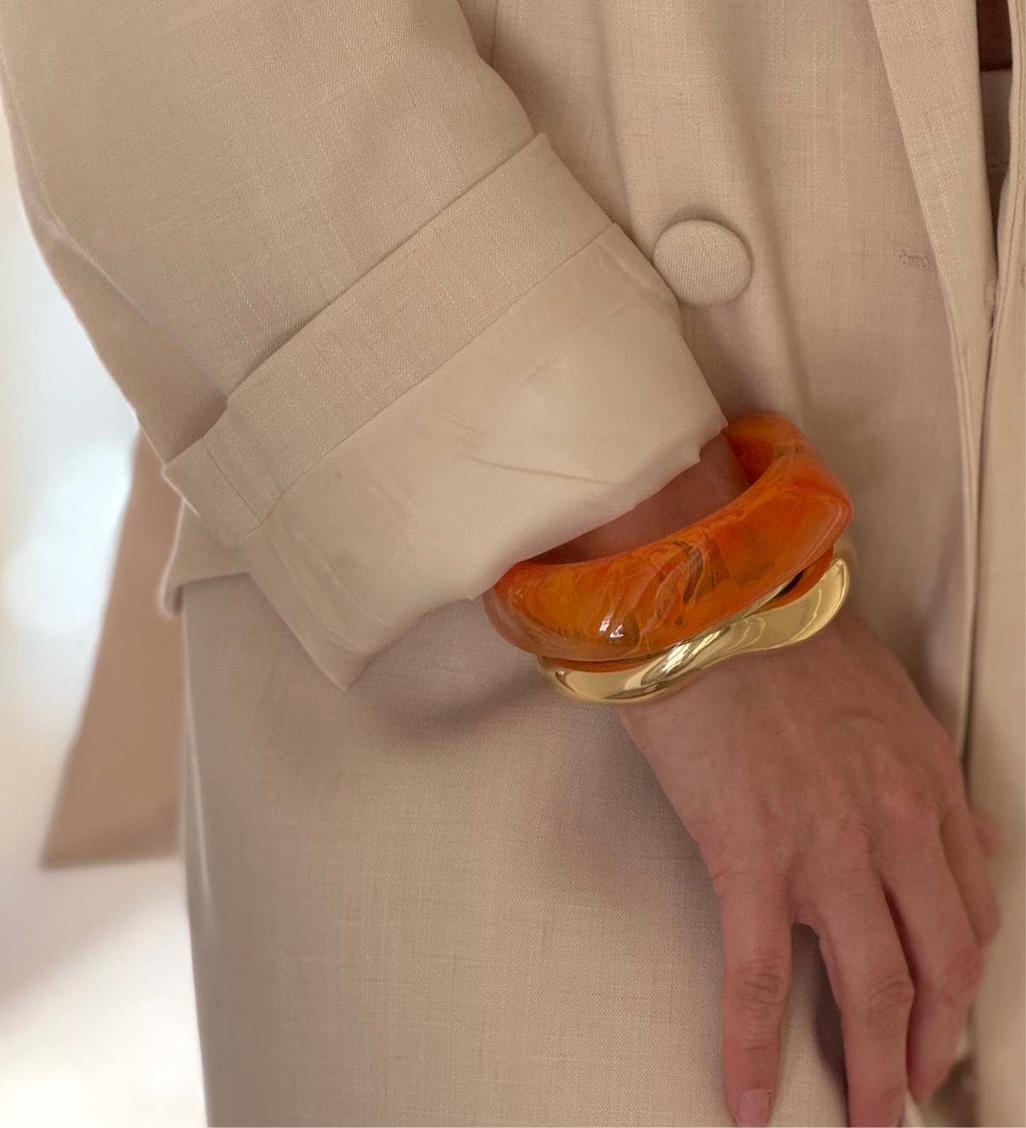 Bracelet blush oranje