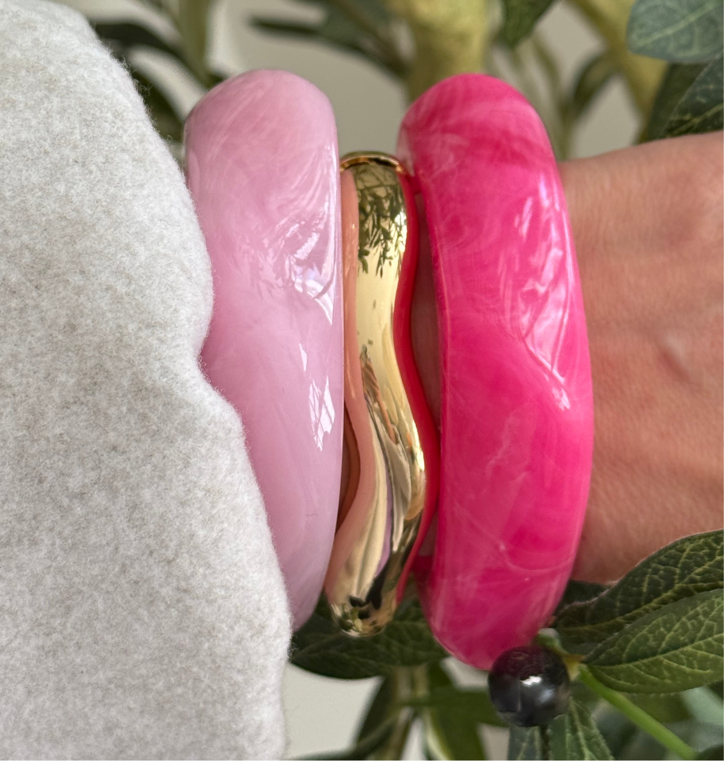 Bracelet blush roze