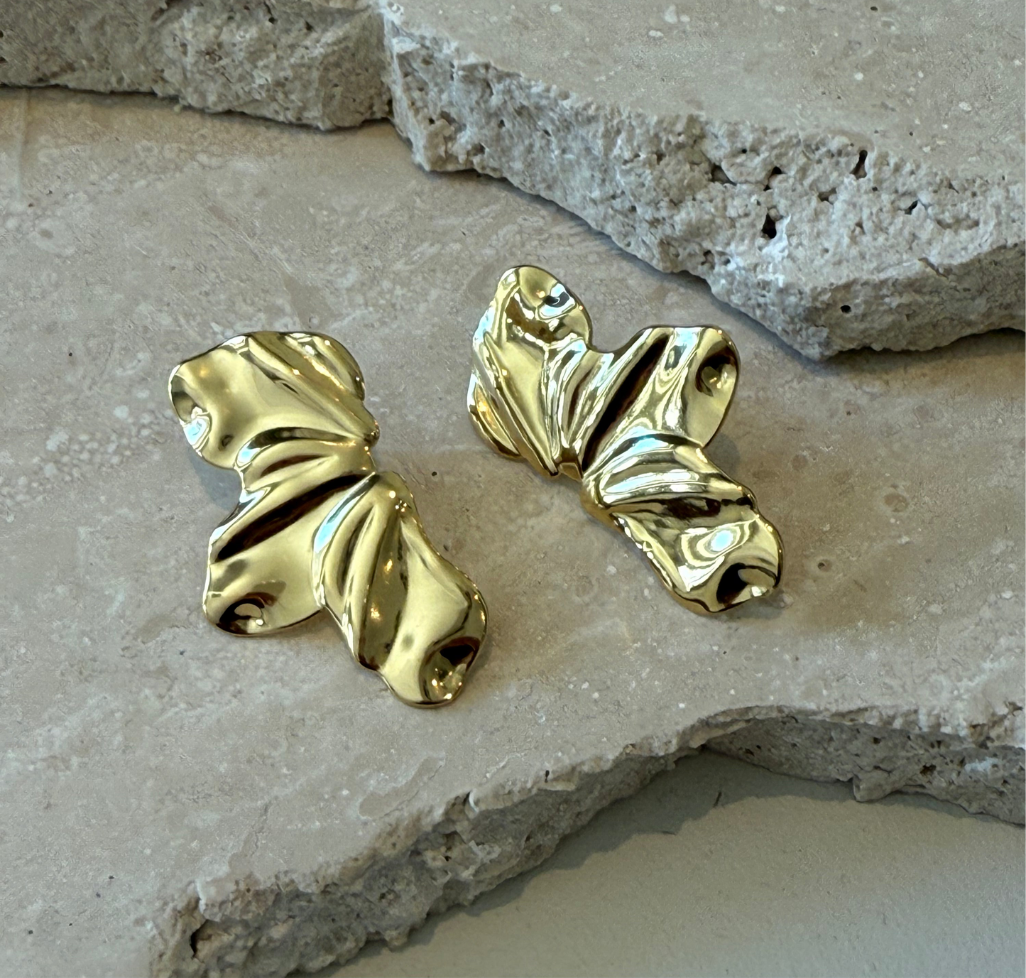 Earring Blossom gold