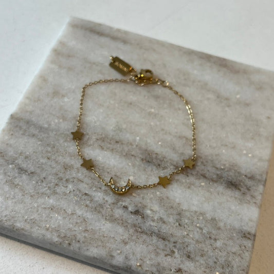 Bracelet Moon & Stars
