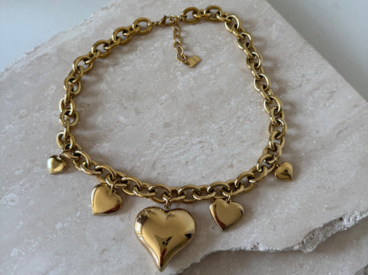 Necklace heart