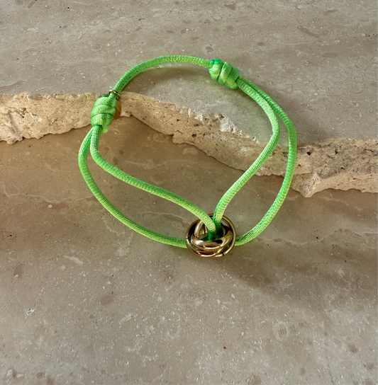 Bracelet knot light green