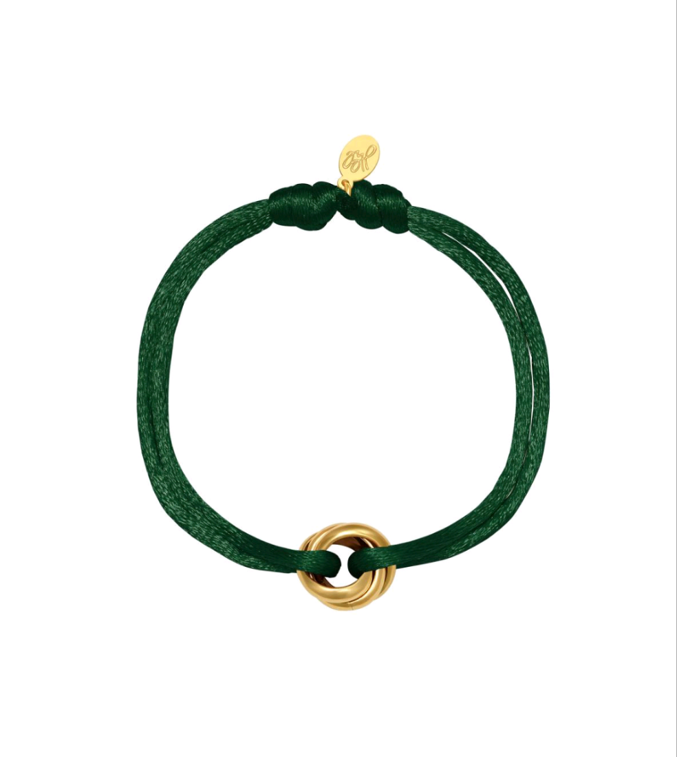 Bracelet knot green