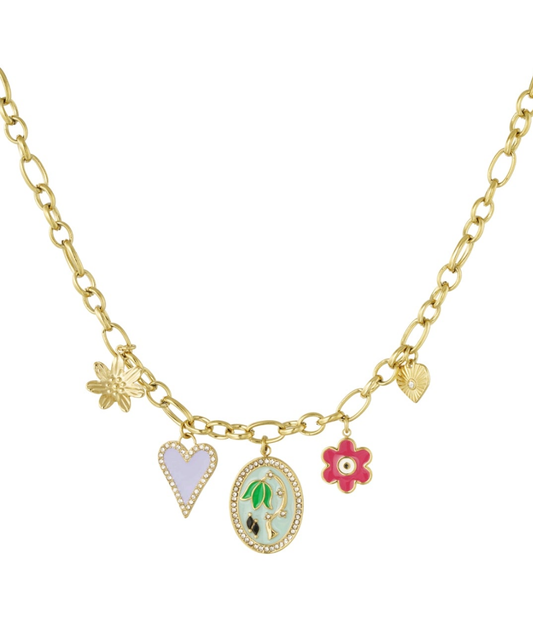 Necklace rose
