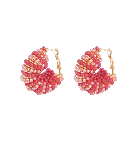 Earring happy beads